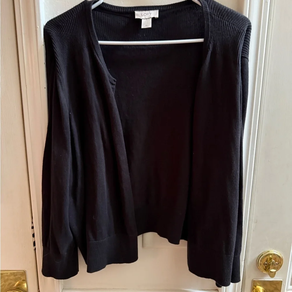 LOFT Open Front Cardigan